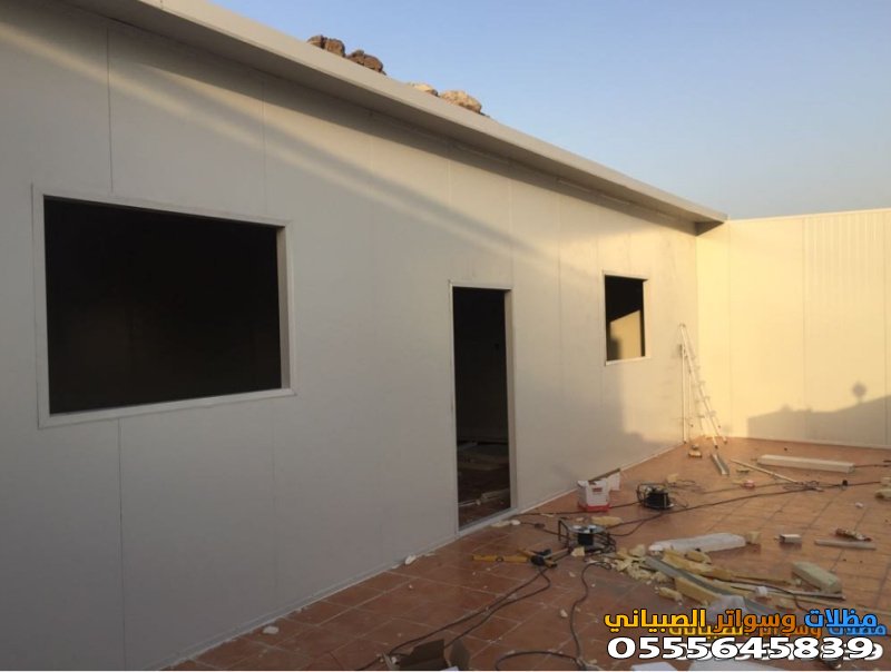 تركيب ساندوتش بانل بالرياض 0555645839 تنفيذ اعمال العزل الساندوتش بانل 